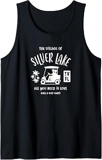 The Village of Silver Lake TV FL Golf Cart Design Tank Top