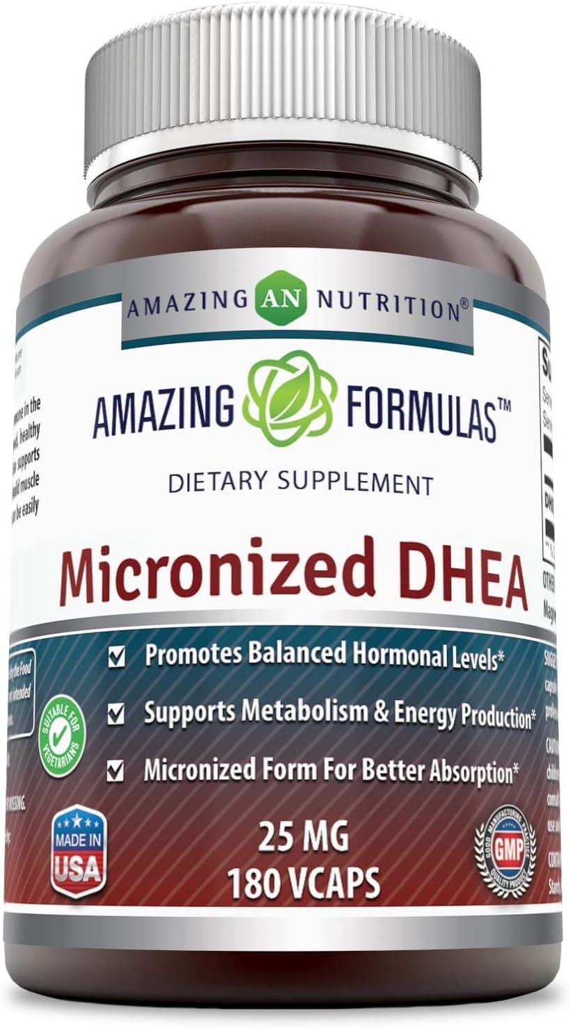 Amazing Formulas Micronized DHEA Dietary Supplement