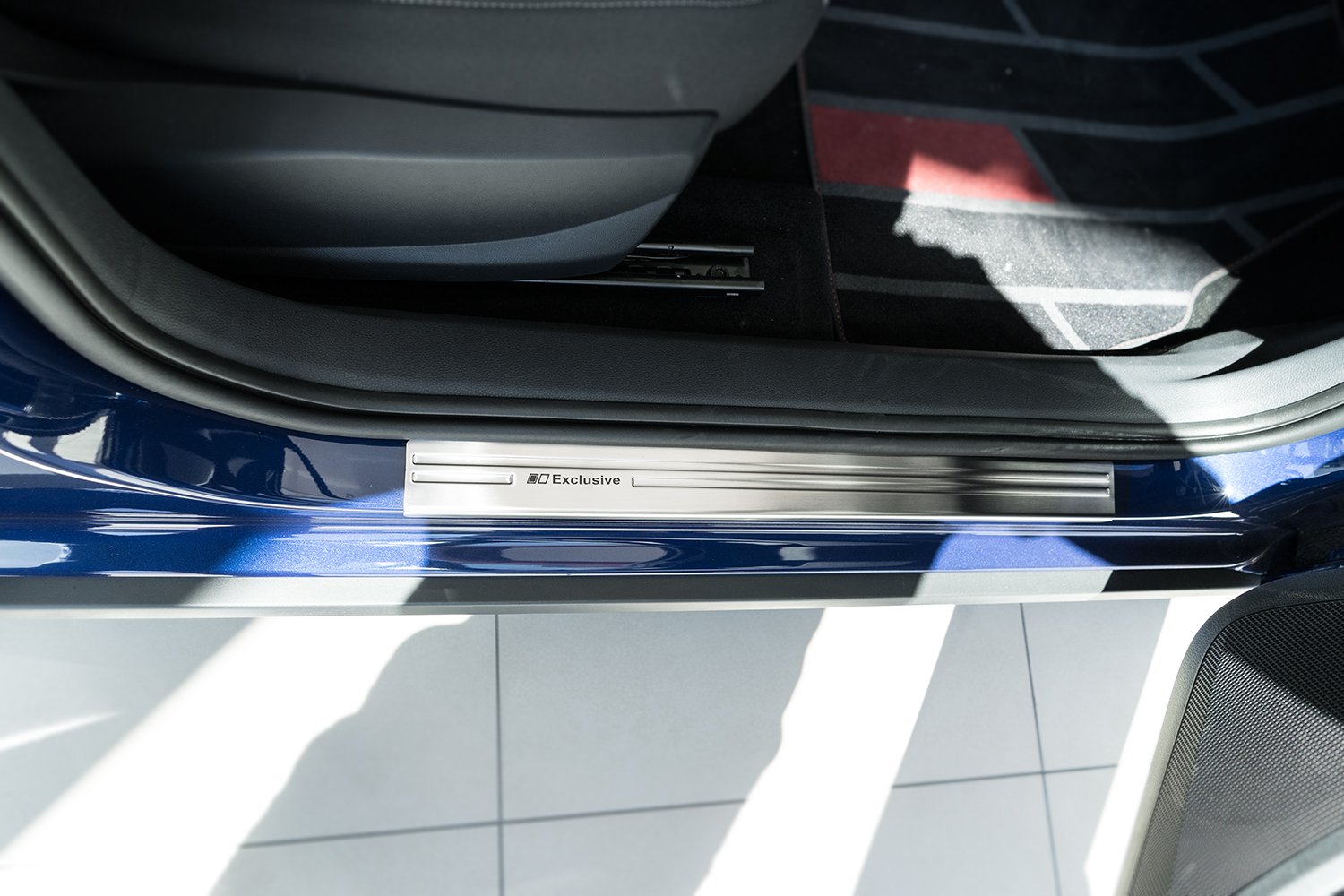 tuning-art EX137 Edelstahl Einstiegsleisten Set passend für Seat Arona 6P 2017-