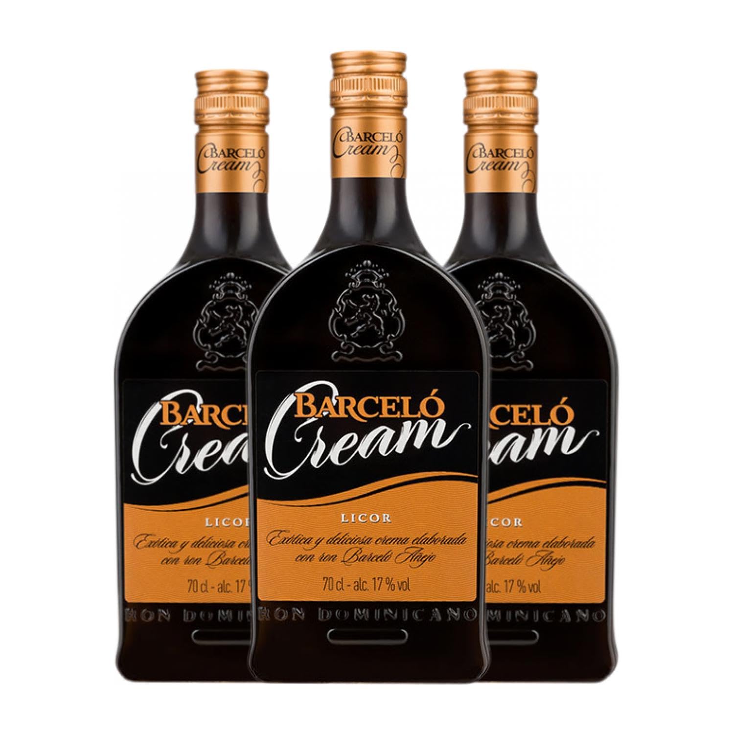 Crema de Licor Barceló Barceló Cream 70 cl (Caja de 3 Botellas de 70 cl)