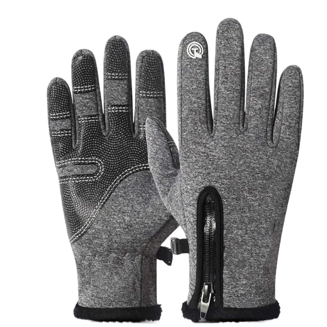 Guantes De Montar Guantes Calientes De Ciclismo Impermeable Guantes Tibios De Clima Frío Anti -Guante Calentado Contra El Deslizamiento Guantes Deporte