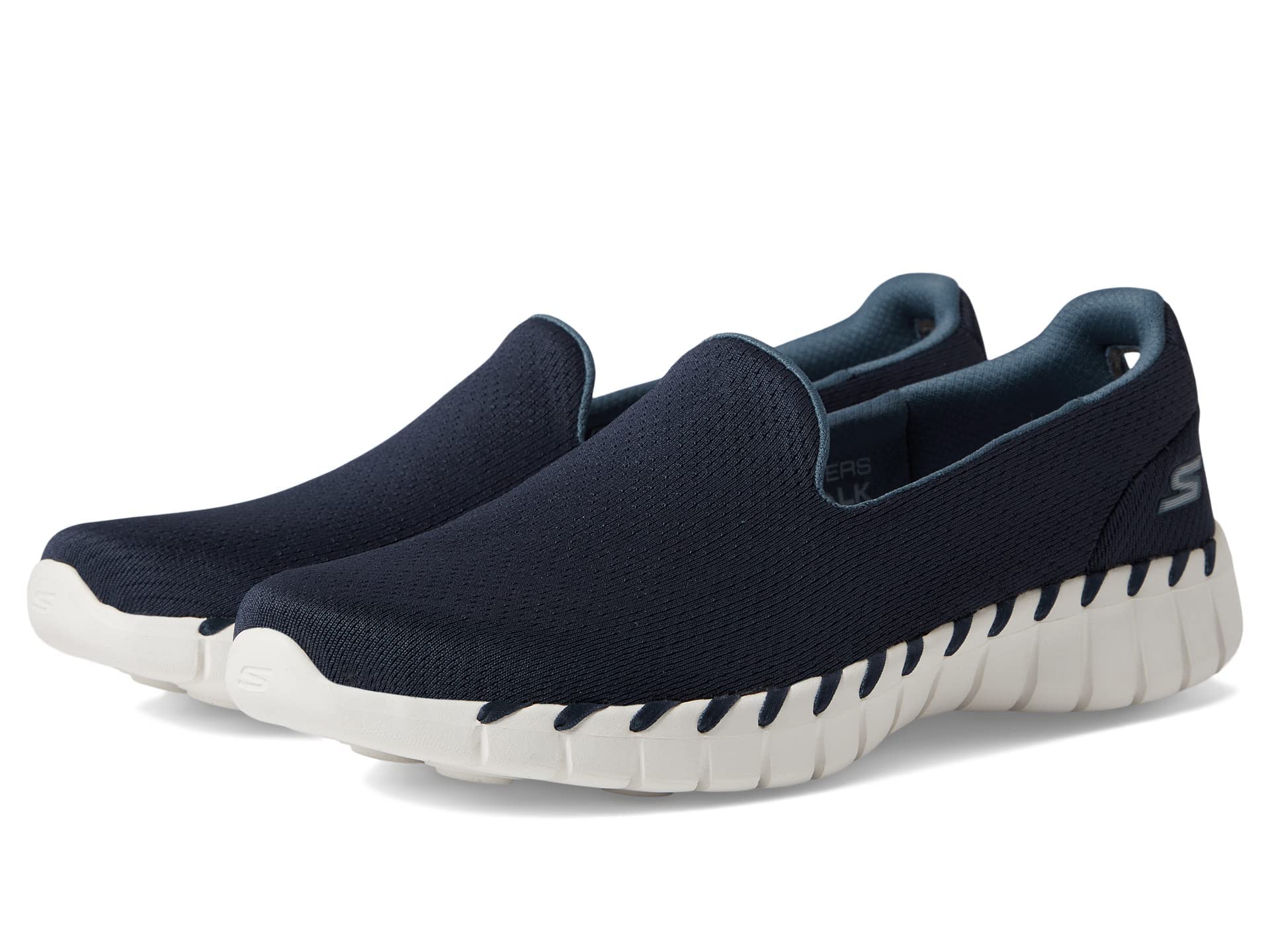 Skechers Womens GO Walk Smart 2 Navy/Blue Walking Shoe - 6 UK (124737) (B0B4KQSPHL) Amazon Price History, Amazon Price Tracker