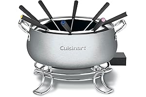 Cuisinart Electric Fondue Pot: The Ultimate Indulgence for Chocolate, Cheese, and More