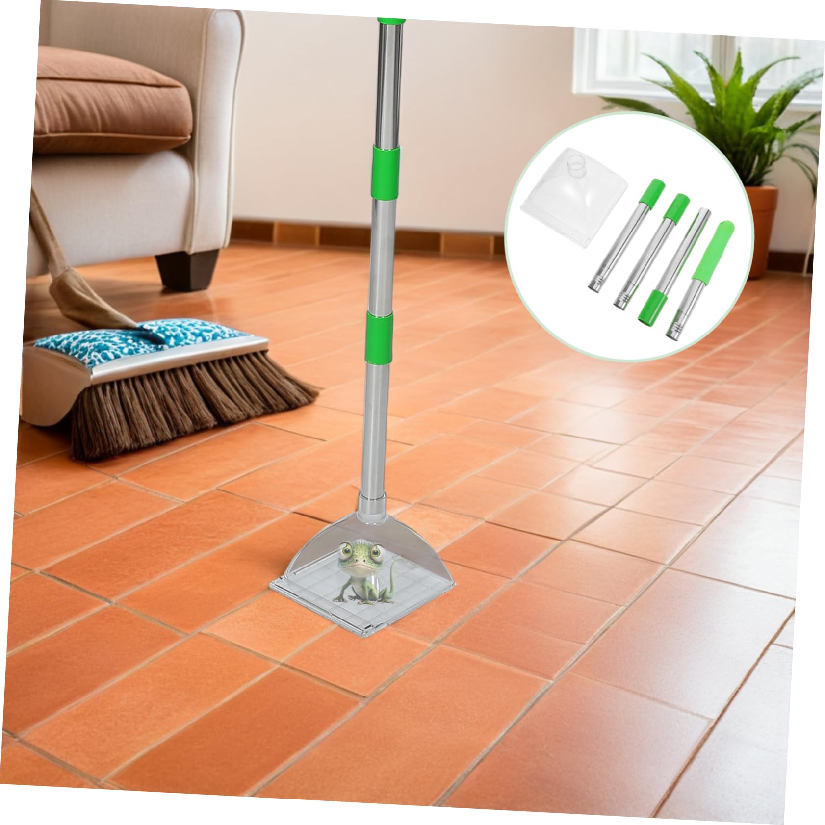 Spider Catcher Regolabile per ed Esterno Pinza Senza Contatto per e Rilascio Umani Lucertole e Insetti