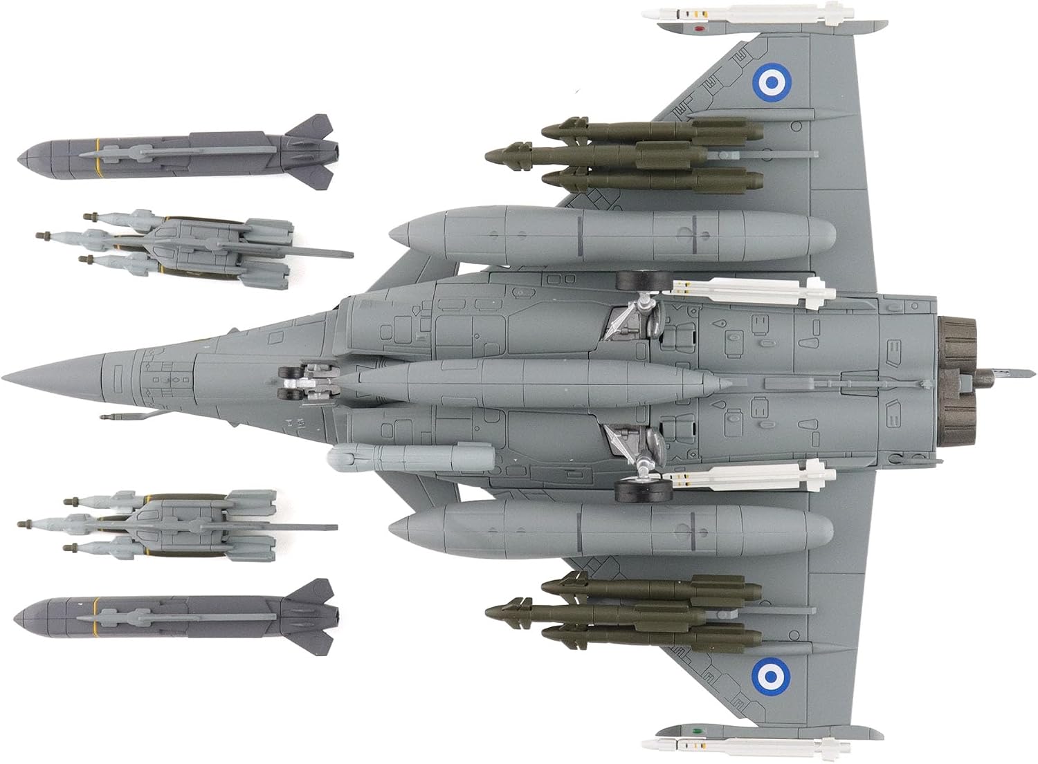 Hobby Master | 1:72 Scale Diecast Military Aircraft Replica | Rafale EG 450, 332 Mira, Hellenic Air Force, 2023 | Model HA9620