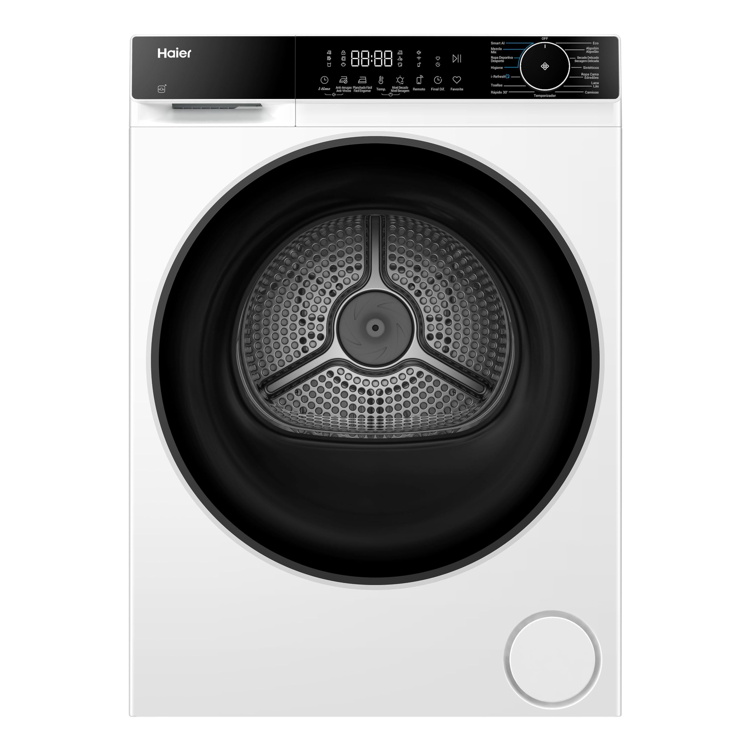 Haier Secadora Bomba de Calor 10 kg Blanco, X 5 [HD100-D357NU1-IB]