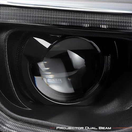 Miniatura 5 de AKKON Compatible con Jeep Grand Cherokee 2017-2021 HIDXenon Faro delantero de bisel negro para pasajeros con señal LED de nivelación automática