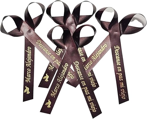 Miniatura 21 de 25 moños personalizados con cintas ensambladas, recuerdos personalizados para despedida de soltera, recuerdos de fiesta, cintas personalizadas