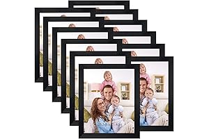 Giftgarden 8x10 Black Picture Frames Bulk