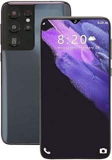 S21 Ultra Cell Phone, Smartphone Android desbloqueado de fábrica, 6.1'' HD IPS Screen Face Recognition Smart Phone com Dual SIM Cards, 2GB+16GB Android Mobile Phone para Idosos, Adultos(1#)