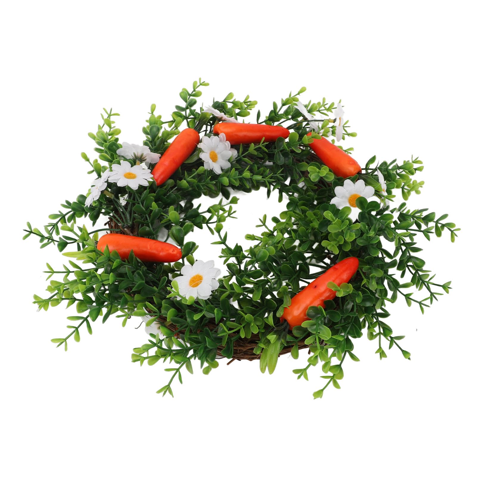 Couronne de carottes fleurie pour sublimer votre décoration de fête et table de mariage