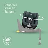 Maxi-Cosi Pearl 360 i-Size, Baby Car Seat, 3 months-4 years (61-105 cm), 360 Car Seat swivel, One-Hand Rotation, ClimaFlow, Easy-In Harness, G-CELL Side Impact Protection, Authentic Graphite - 3
