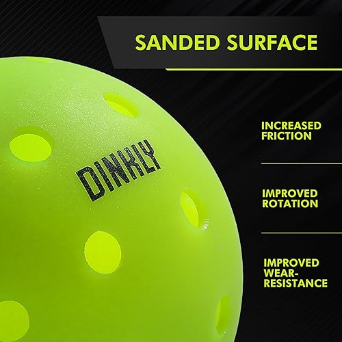 Miniatura 4 de Pelotas de pickleball, bolas de pickleball para exteriores, aprobadas por USAPA, bola de pepinillo de durabilidad mejorada con diseño moldeado por