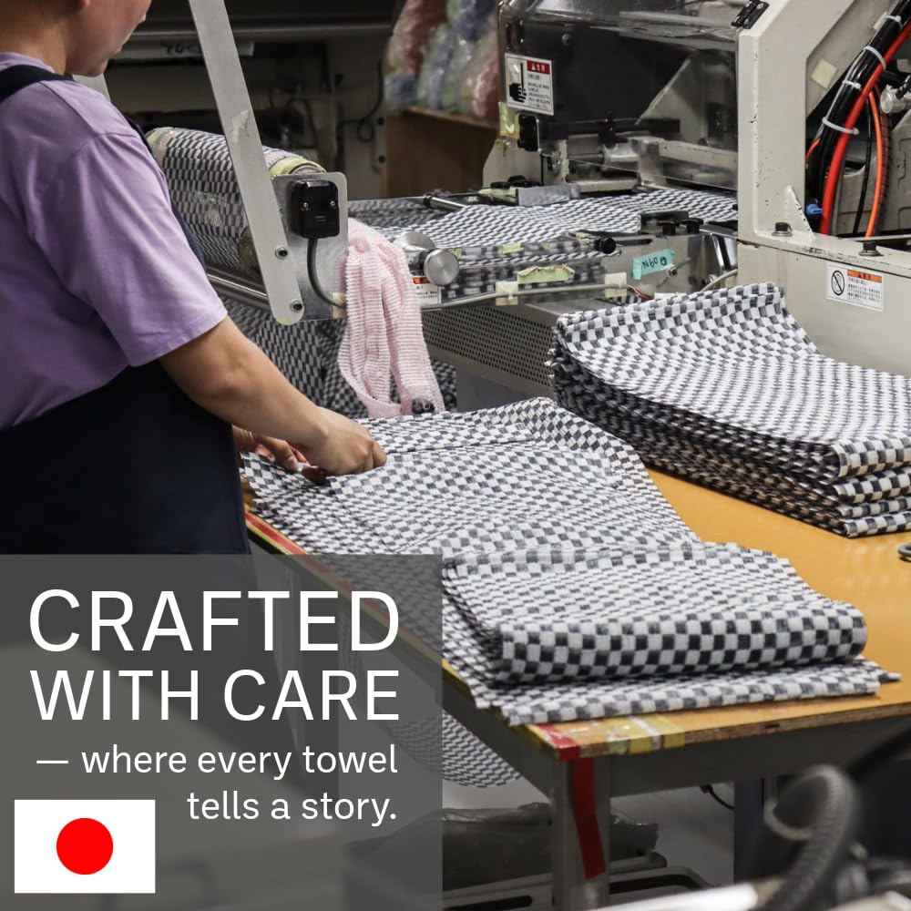 aisen Japan - Gentle Exfoliating Shower Towel, Ultra-Soft Japanese Nylon Body Scrubber, Long 47" Back Towel, Quick-Dry, Colorfast & Odor-Resistant, Made in Japan | Home & Spa (Purple) - Image 8