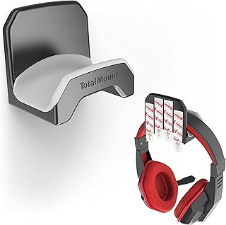 Gaming Headset Hanger – Includes Removable Adhesive Strip...