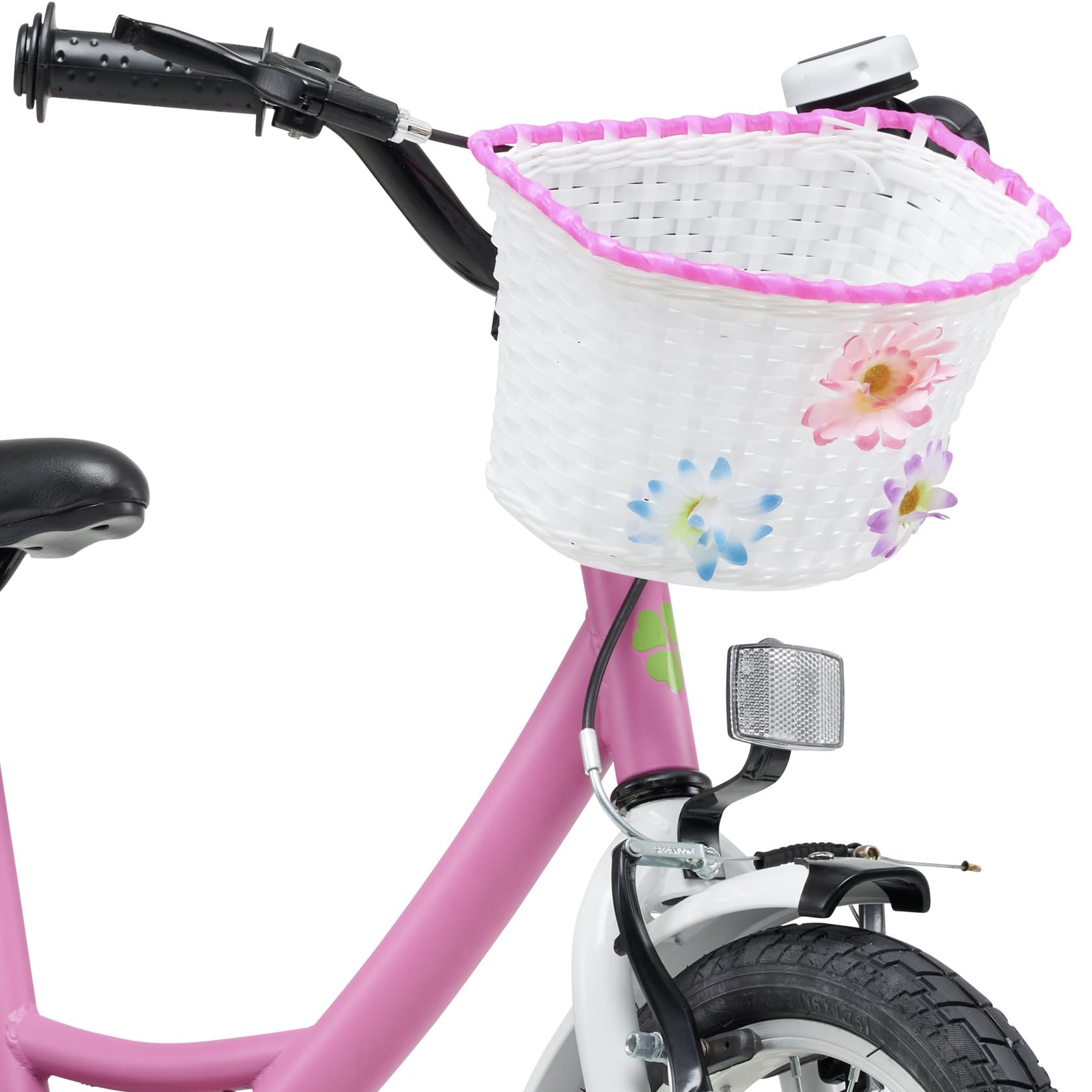 Bachtenkirch Qualitäts Kinderfahrrad 16 Zoll matt Pink Mädchen Kinderrad Fahrrad ab 4 Jahre
