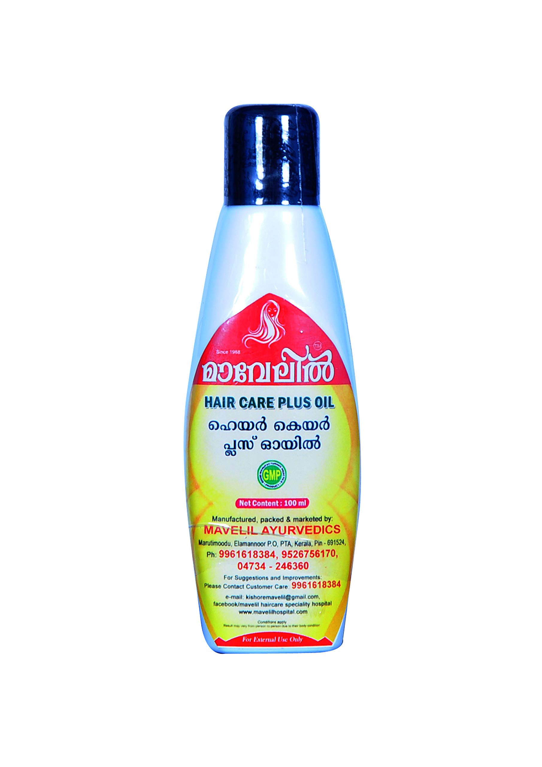 Mavelil Ayurvedic Herbal Hair Care Plus Oil-image-35