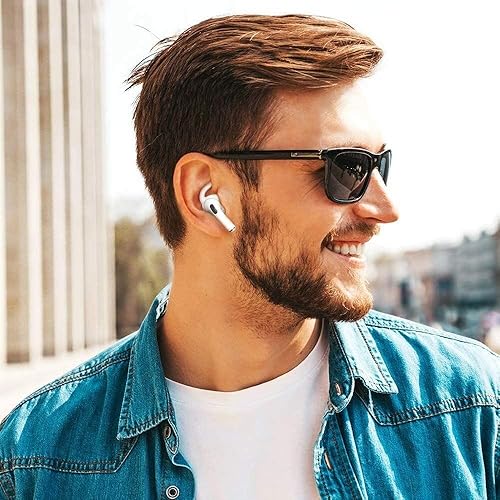 Miniatura 3 de Ganchos antideslizantes para las orejas, accesorios para Airpods Pro 2, 2ª generación (2022), 3 pares (blanco)