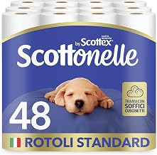 Scottonelle Soft and Durable Toilet Paper, Dermatologically Tested, 48 Rolls