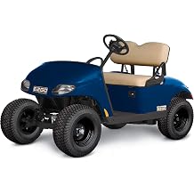 E-Z-GO 628444 Electric Blue, Tan Personal Transportation Vehicle
