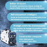 STAHLWERK Poste à souder MIG/MAG 200 ST – Kit complet – Inverter IGBT 200 A, poste sous gaz avec dévidage synergique, compatible FLUX (fil fourré), fonctionnel Lift-TIG & MMA (ARC) - 5
