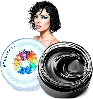 Temporary Hair Color Wax Natural Washable Hair Dye Paint Instant Hair Color Spray Styling Mud For Kids Adult Cosplay Halloween Party