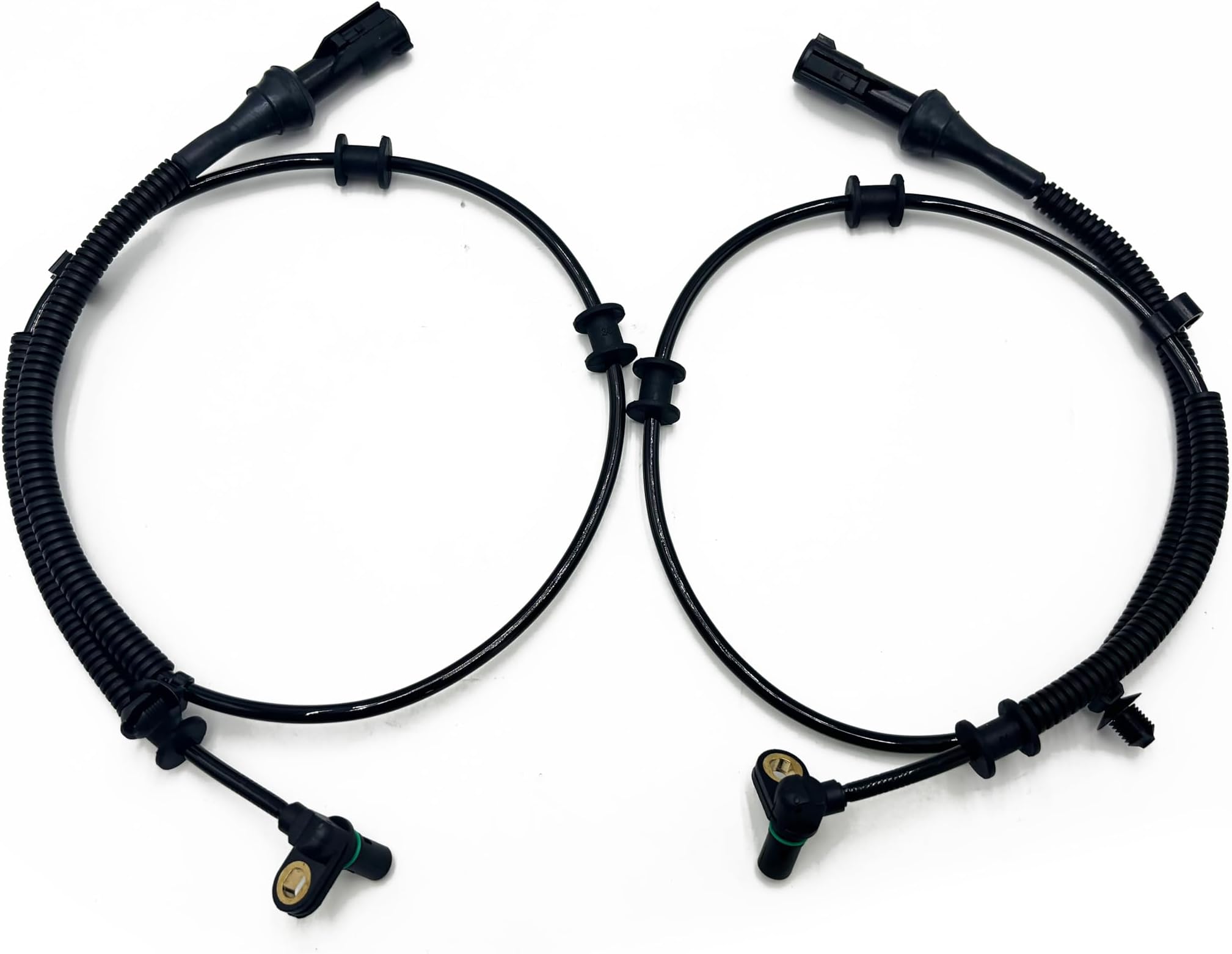 2Pcs Front Left and Right ABS Wheel Speed Sensor Compatible with Ford 2005 2006 2007 2008 F150 Replacement for Lincoln 2006 2007 2008 Mark LT 4WD Replaces 5L3Z2C204A 7L3Z2C204AA
