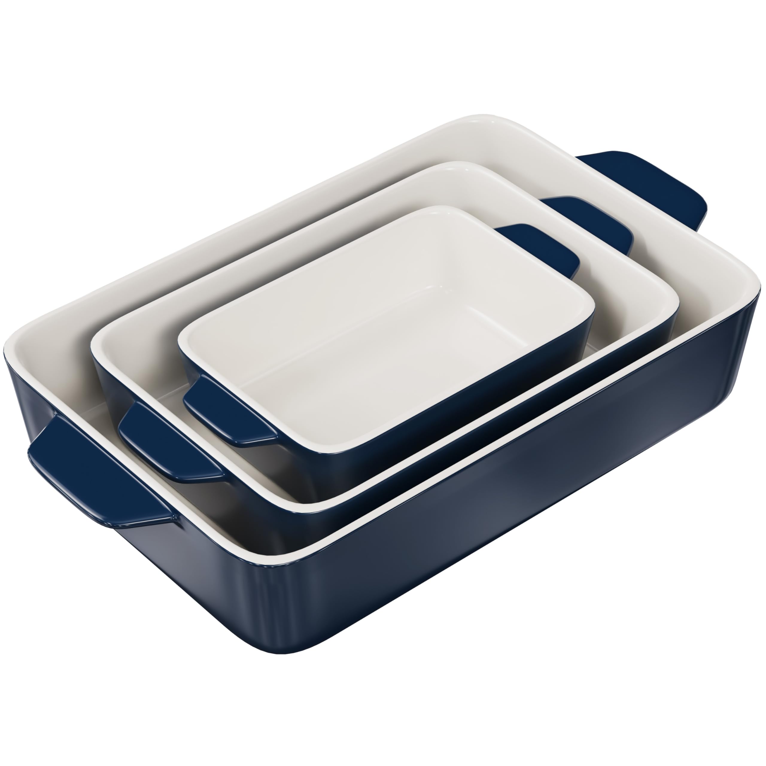 Amazon.com: Kook Casserole Dish, Ceramic Baking Dish, Large