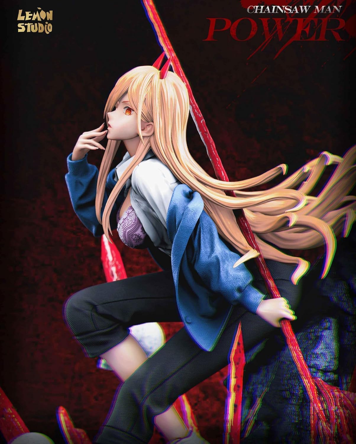 パワー フィギュア 1/6スケール 塗装済み完成品 ガレージキット L.S