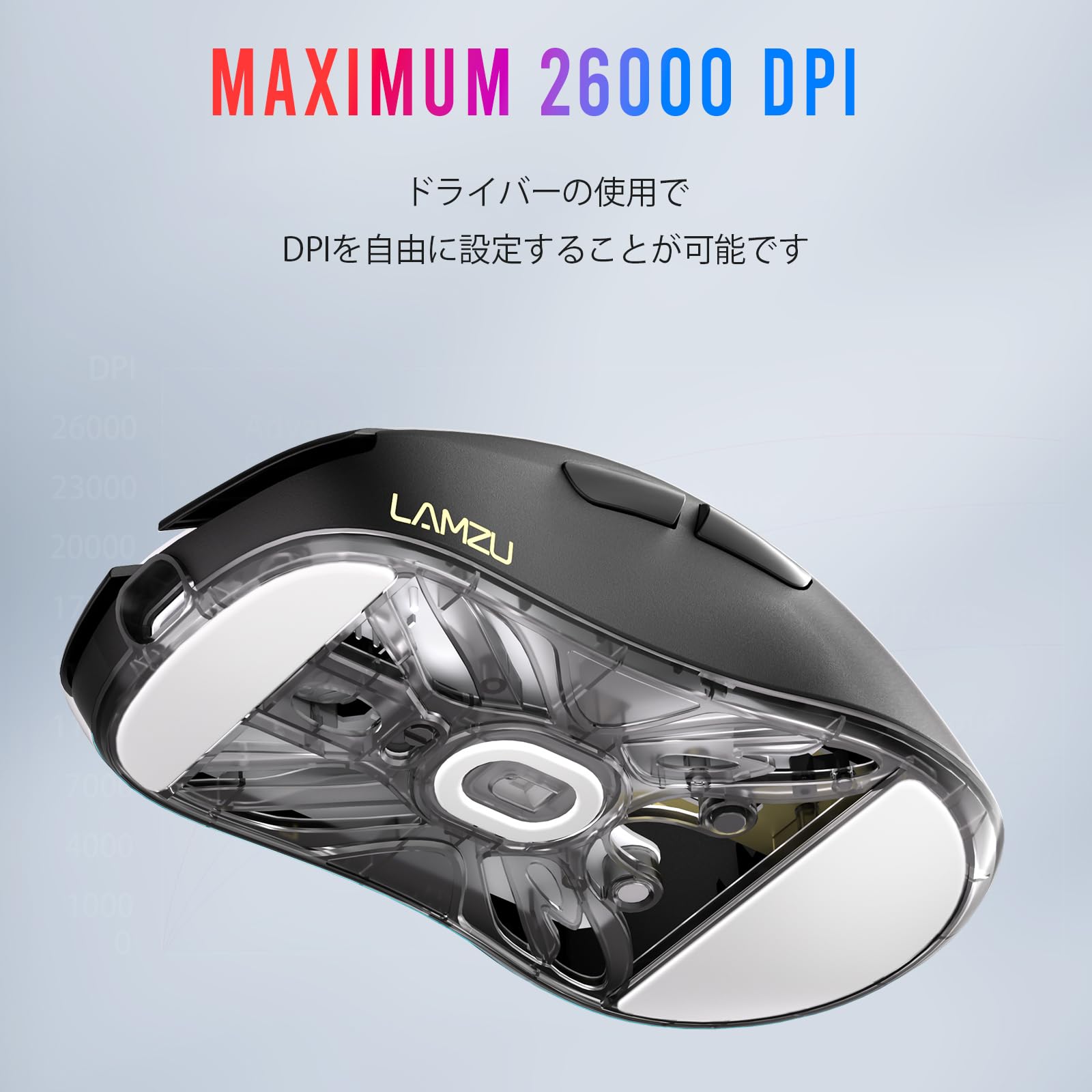 Amazon.co.jp: ラムズ(Lamzu) Atlantis OG V2 4K ゲーミングマウス 