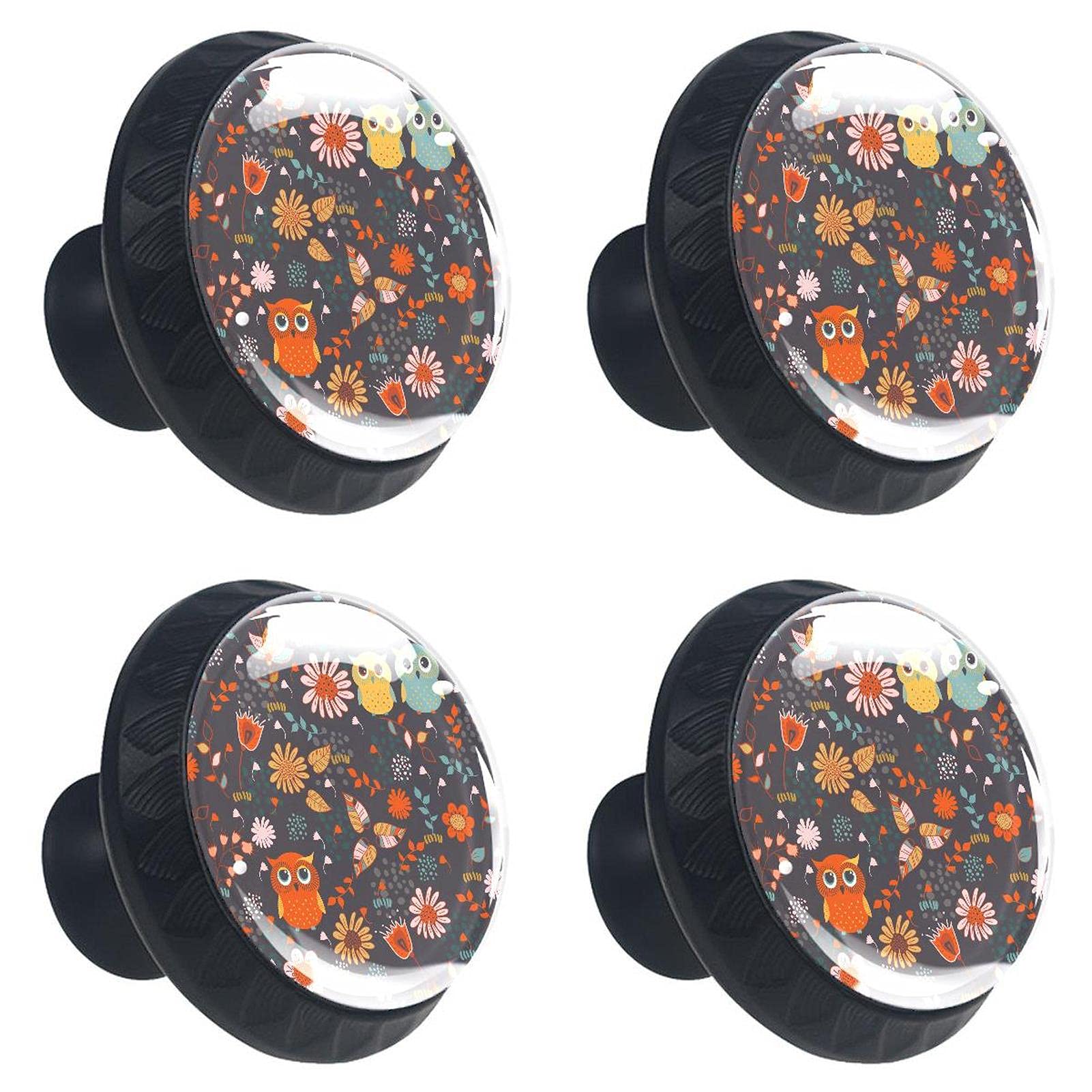 Boutons pour meuble tiroir en verre motif animaux pour rénover un placard usé