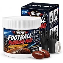 TBTFW Football Rubbing Mud, Leather Football Mud Prep Kit, Enhance The Grip of New and Second-Hand Balls, Baseball Mud Prep Kit for Various Ieather Leather Ball Games
