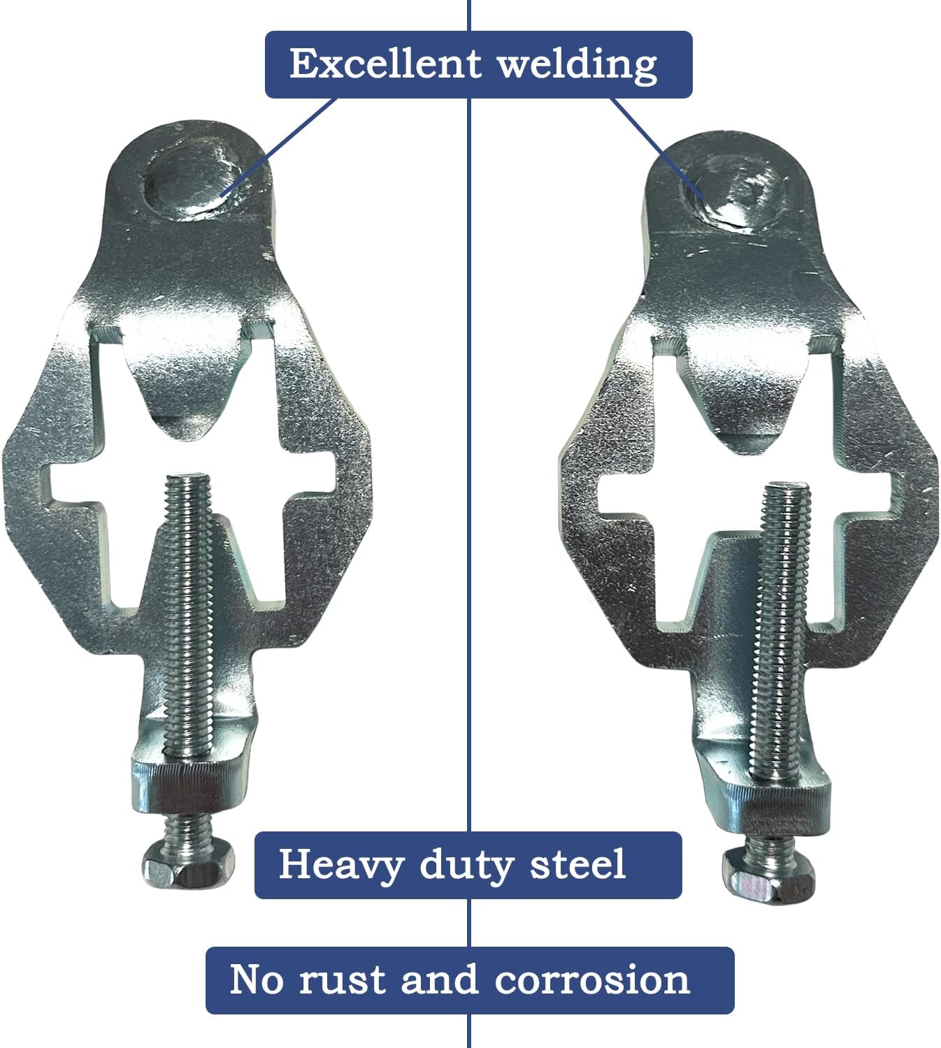 T Post Gate Hinge Pins Heavy Duty T-Post Gate Hinge for Farm Gate Garden and Backyard Gate
