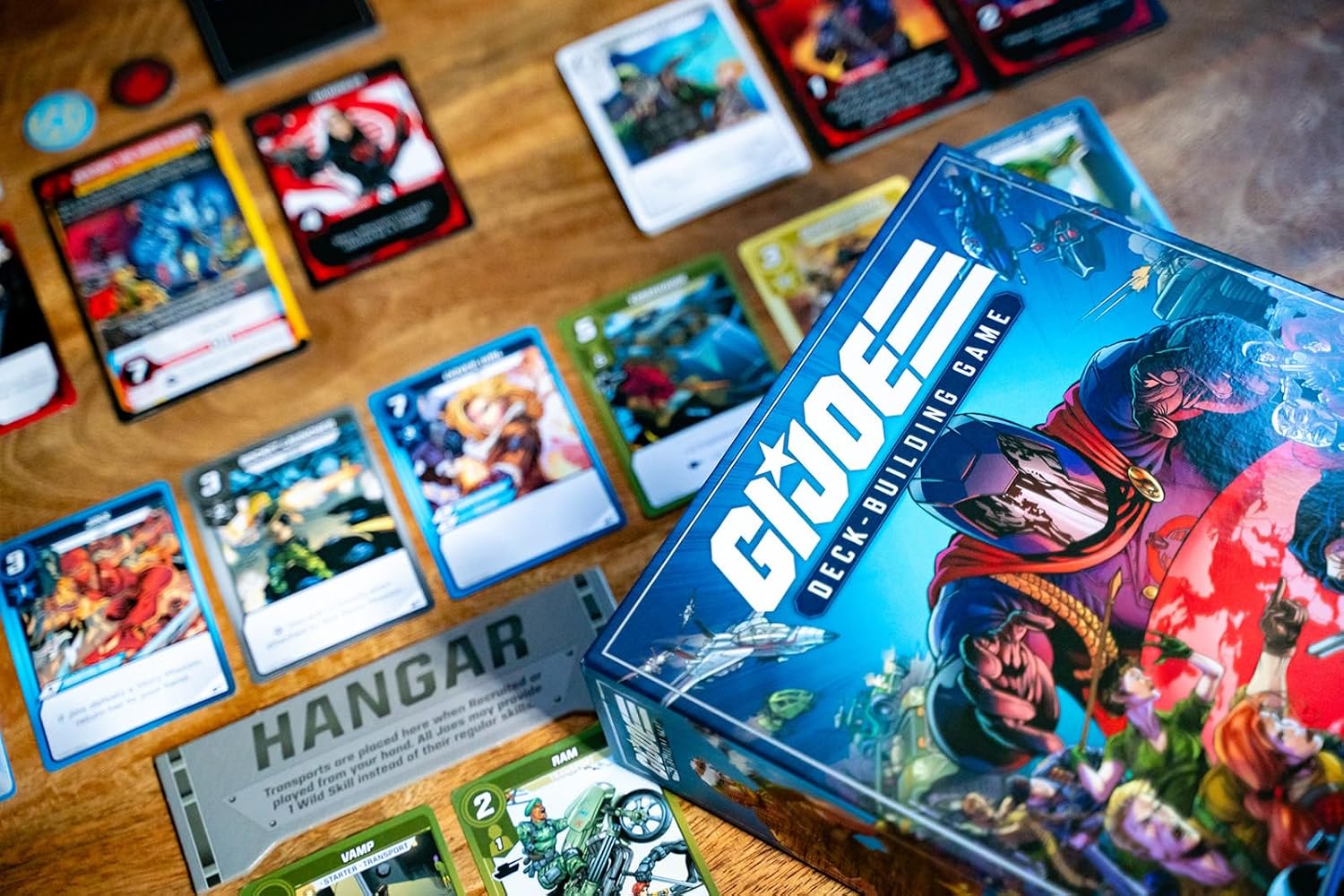 Renegade Game Studios G.I. Joe Deck-Building Game, 1-4 Players, Cooperative Strategy, Ages 14+