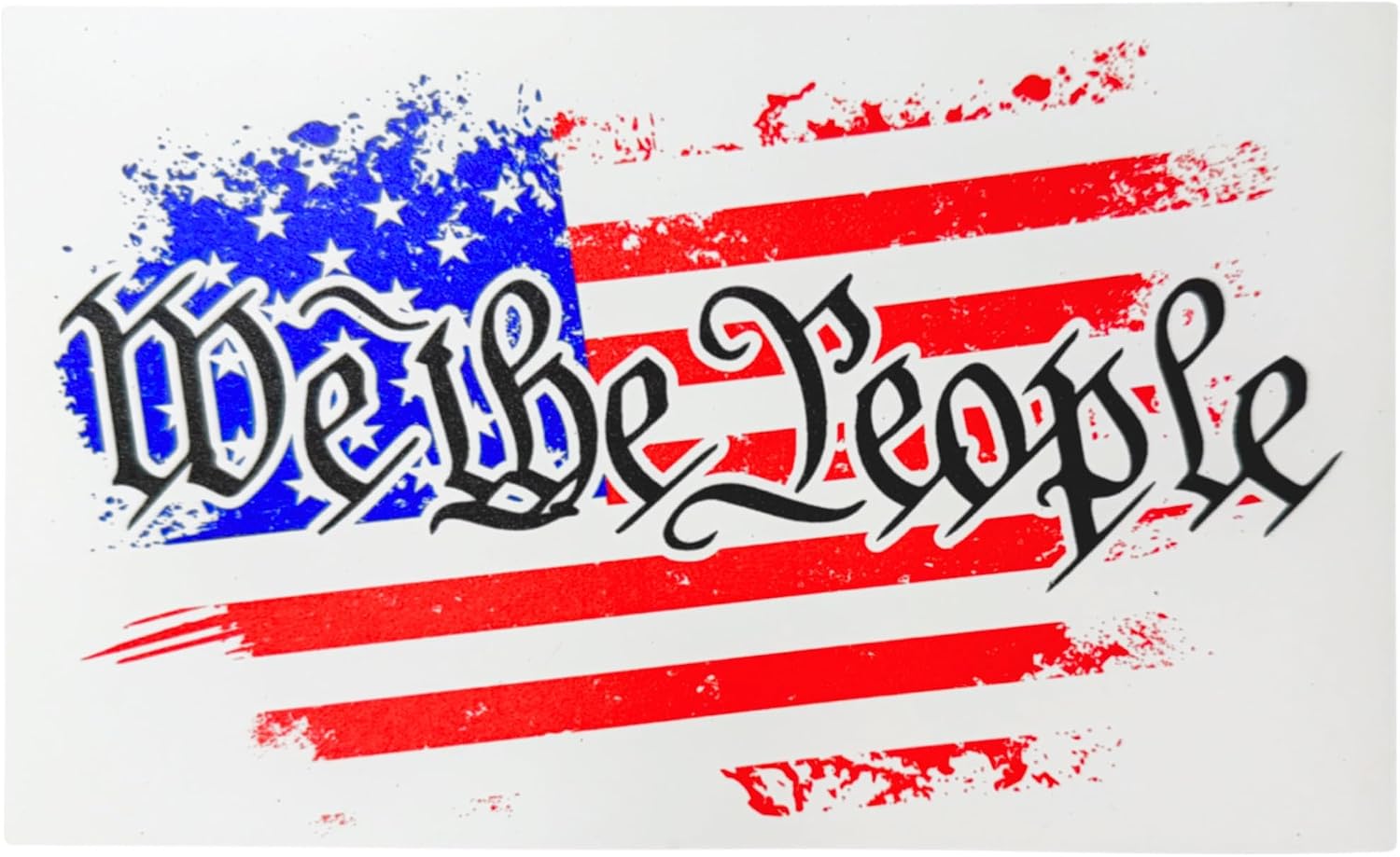 Distressed American Flag Magnet - 4 x 6-1 Pack - Magnetic Flag for Cars and Trucks - Proudly Made in The USA - Super Strong American Flag Decal - Magnetic American Flag