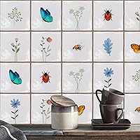 Vista 43 de Alwayspon Adhesivo de vinilo autoadhesivo para despegar y pegar, transferencias de azulejos de pared autoadhesivos pegatina decorativa