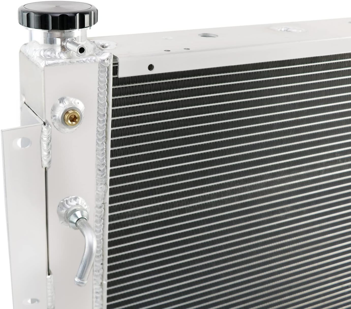 OE# 2021741 912495601 Aluminium Radiator for Hyster Yale Forklift H25XM H35XM S25XM S35XM S40XMS, 3 Row Full Performance Aluminium Cooling Radiator