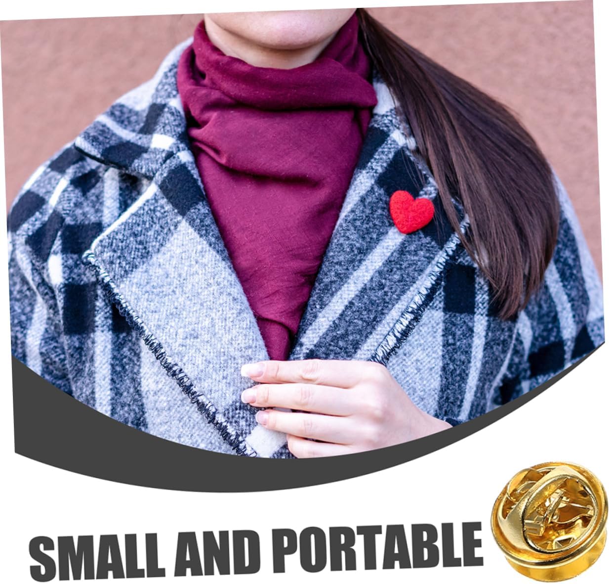 Jewelry Making Pin Stopper Ends Pin Clutch Pin Backings Lapel Pin Backs Enamel Pin Locking Backs for Hat Accessories