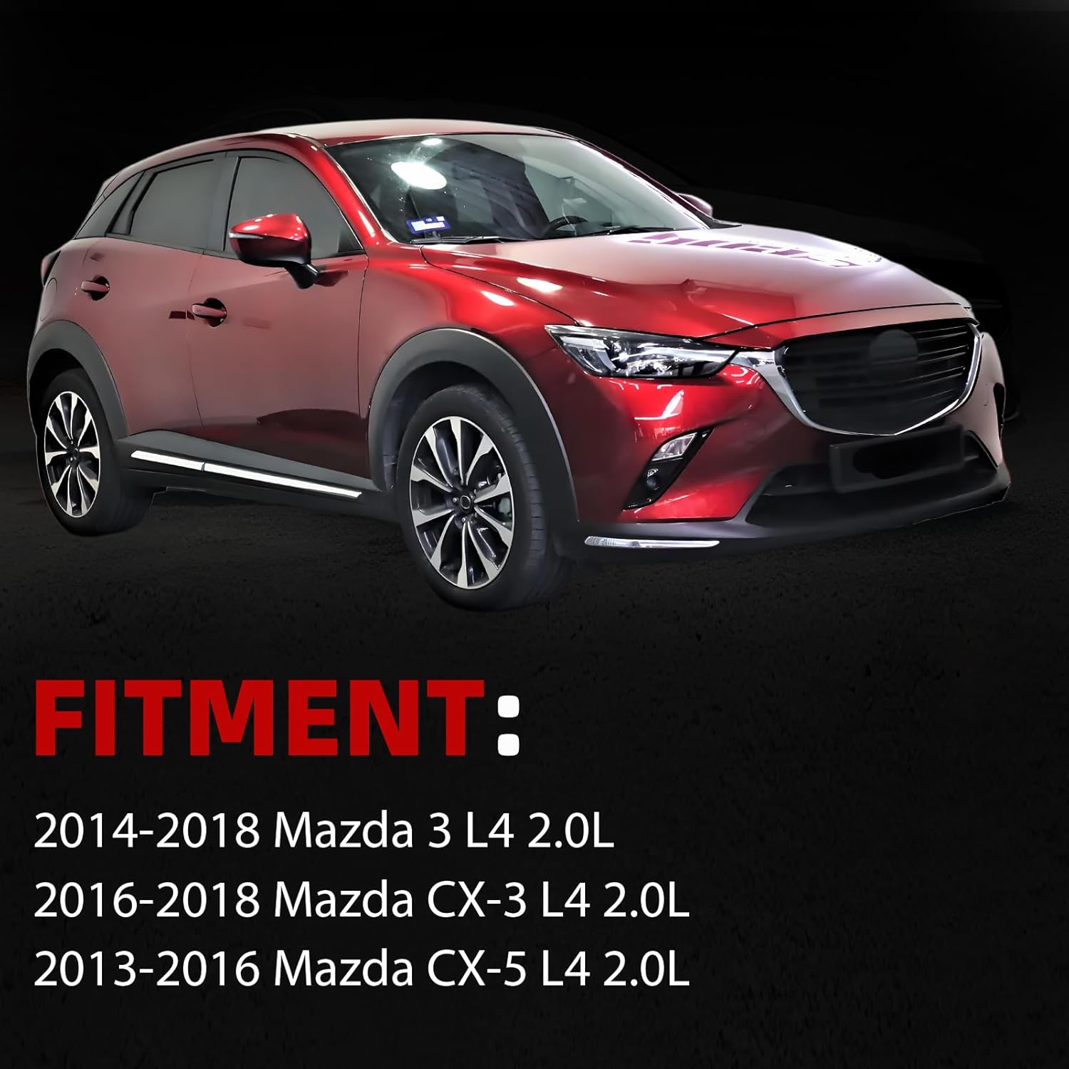 MITZONE Intake Manifold Compatible with Mazda 3 CX-3 CX-5 2013 2014 2015 2016 2017 2018 2.0L PE1113100B