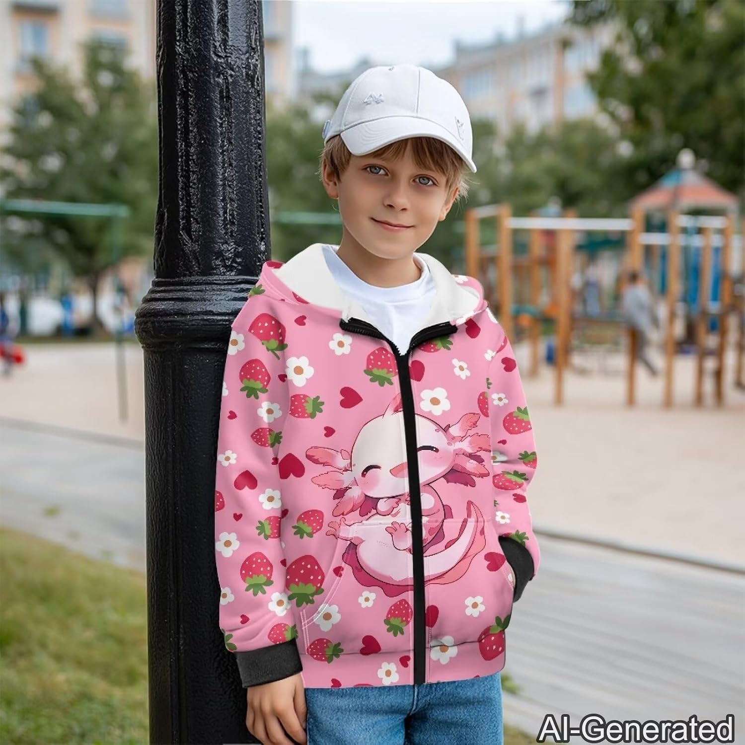 Bulopur Hoodie for Girls Full Zip Casual Sweatshirt with Pockets Long Sleeve Hoodie Warm Thick Fall Winter Clothes