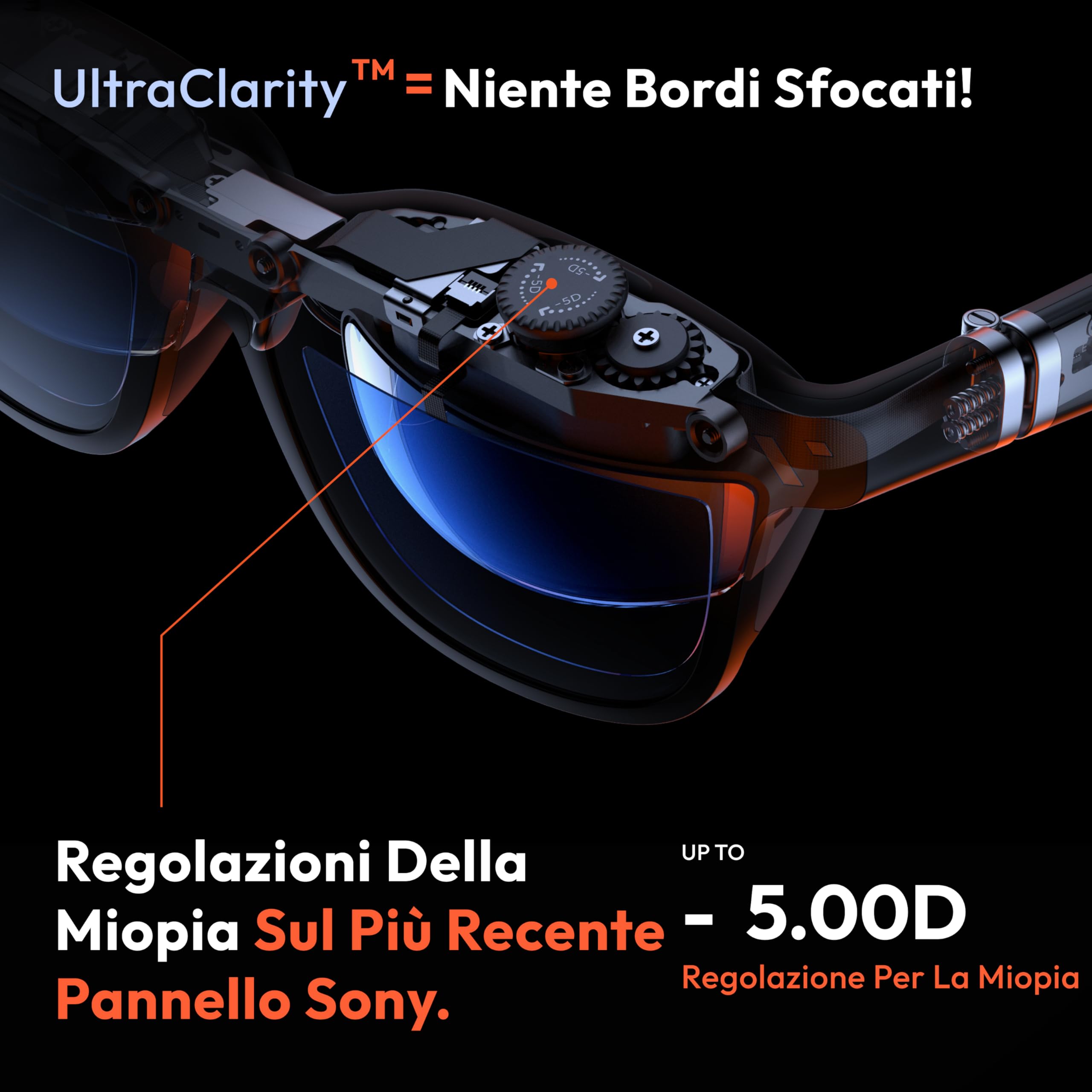 VITURE PRO XR/AR Occhiali, Schermo da 135” 120Hz, Pellicola elettrocromica, compatibili con iPhone 17/16/15,Android,Mac,PC,Steam Deck, La Prima Esperienza XR immersiva in assoluto per Switch 2-Usato