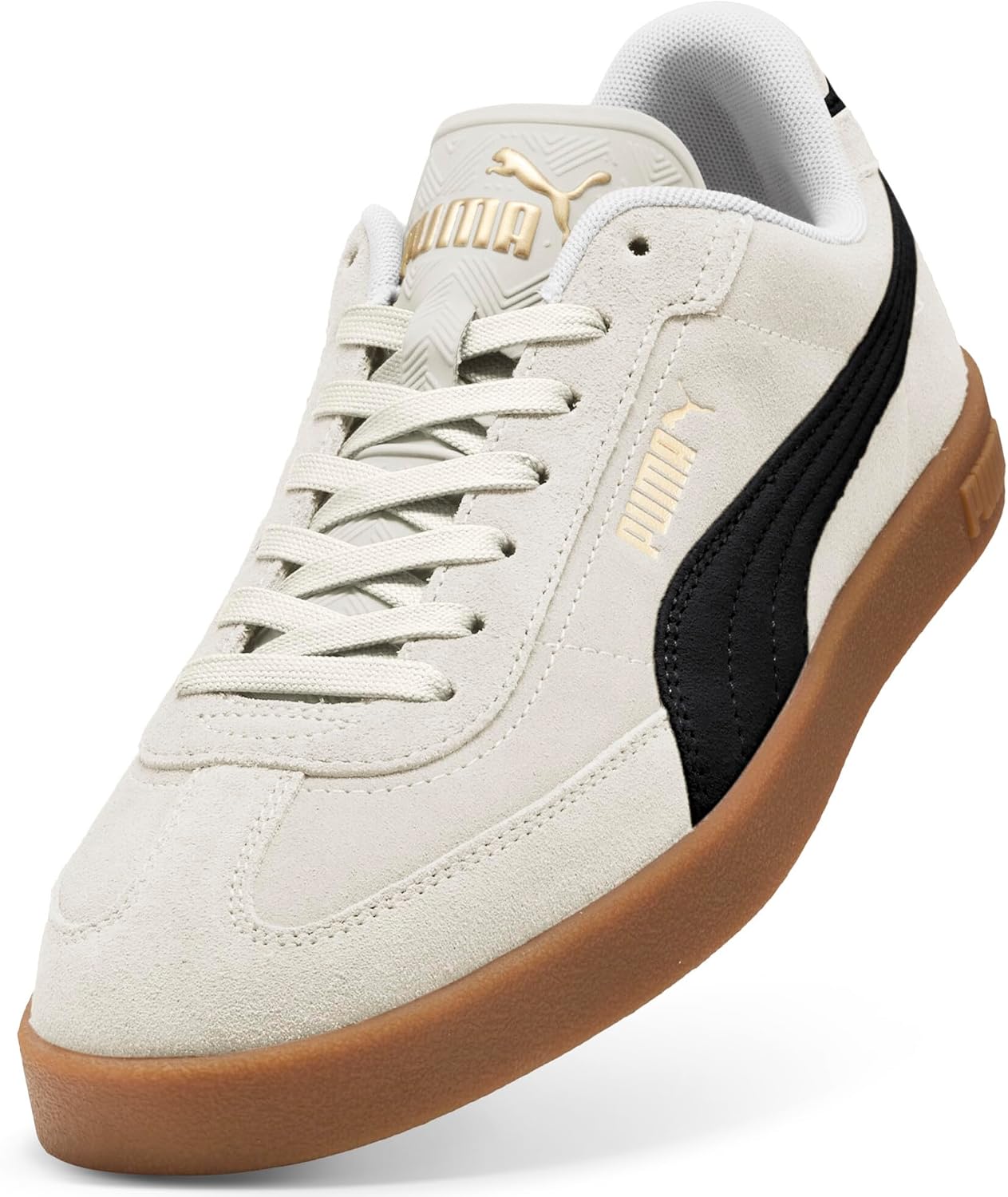PUMA Mens Club Ii Era Suede Lace Up Sneakers Shoes Casual