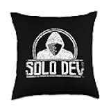 Solo Dev Bootstrapping Developer Bootstrap Indie Hacker Throw Pillow