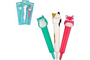 Fashion Angels Squishmallows Fidget Pens for Unforgettable Writing and Squeezing Delight