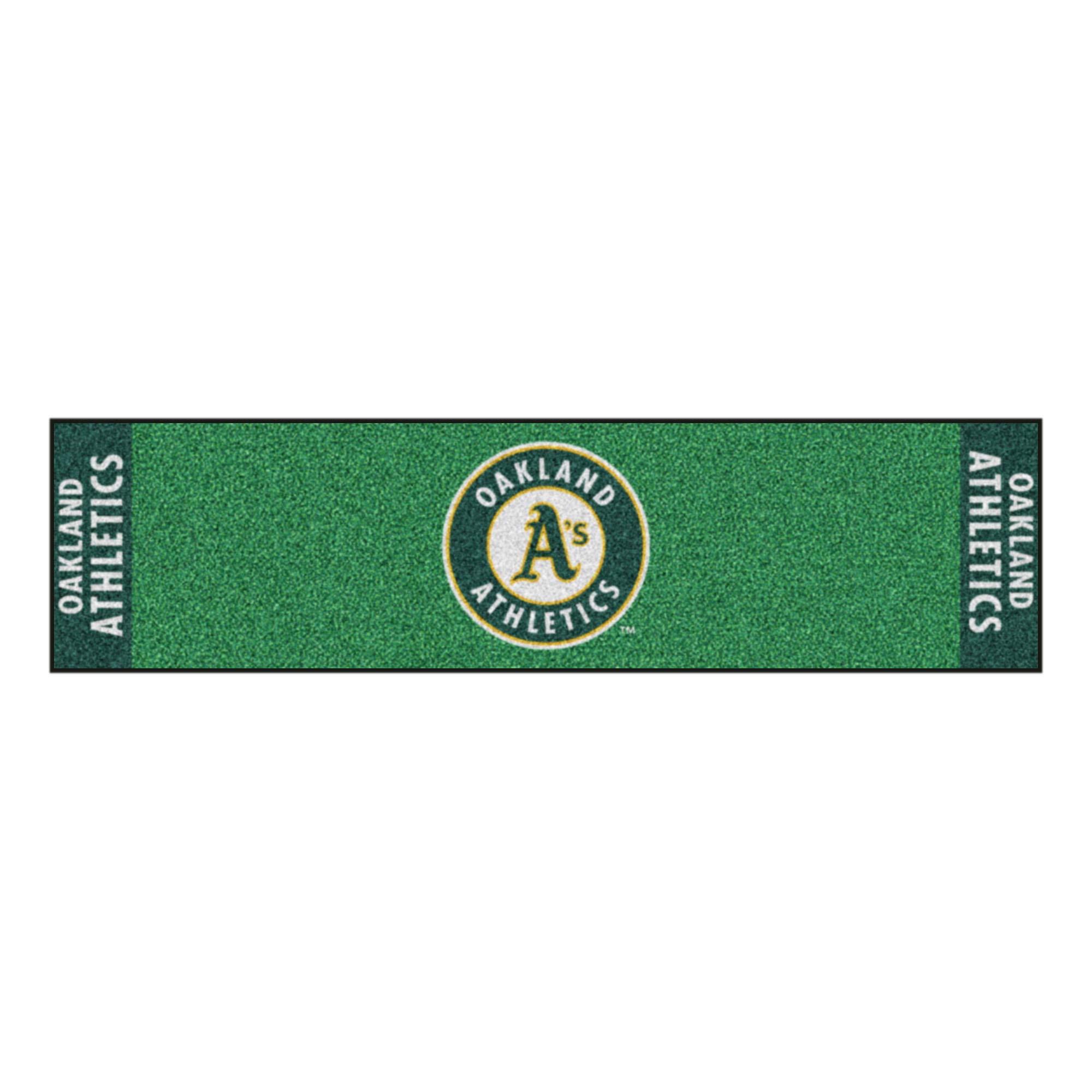 MLB - Oakland Athletics Putting Green Mat - 1.5ft. x 6ft.