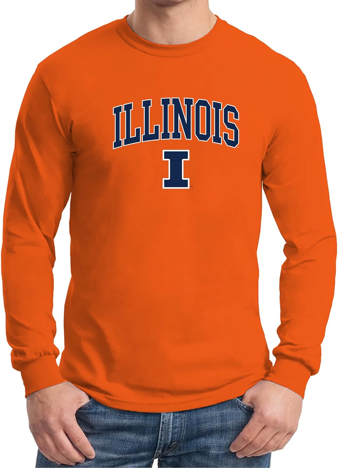 NCAA Officially Licensed College - University Team Color Arch Logo Long Sleeve