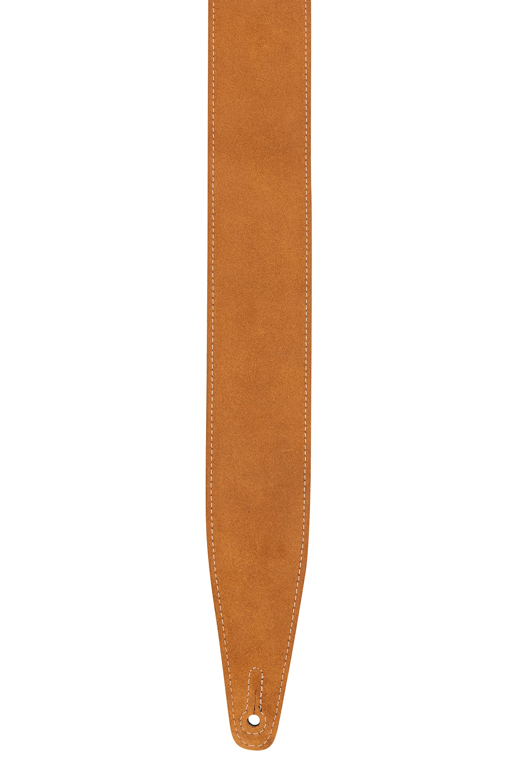 Levy's Leathers MGS317ST-BLK-HNY - Correa de guitarra con respaldo de gamuza de 2,5", negro/miel