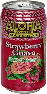 Aloha Maid Maid Drink Strawberry Guava, 11.50-ounces (Pack of 12)