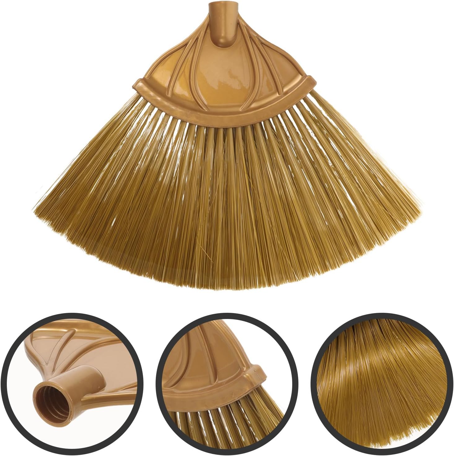 Refill Broom Head Replacement Push Broom Head for Ceiling and Floor Cleaning Without Handle Household Sweeping Accessory