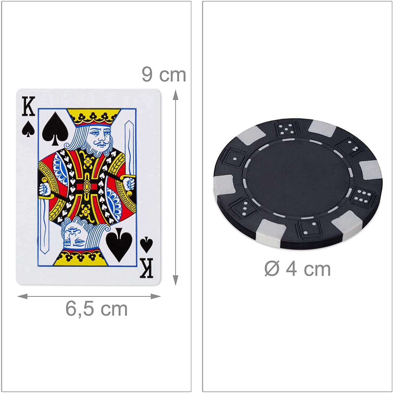 Mallette de Poker - Taxas Hold'em : 300 jetons